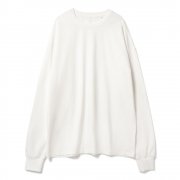 Футболка оверсайз унисекс с длинным рукавом Сity Sapiens, молочно-белая арт. 16418.60