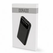 Внешний аккумулятор Dorado 10 000 mAh, черный