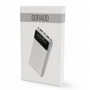 Внешний аккумулятор Dorado 10 000 mAh, белый