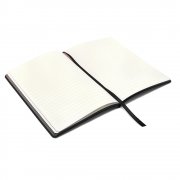 Блокнот A5 "Beam" c линованными страницами, чёрный