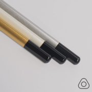 Карандаш чернографитный трехгранный IMAGE, HB Белый