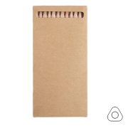 Цветные карандаши KINDERLINE middle,12 цветов бежевый