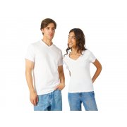 Футболка «Heavy Super Club» женская с V-образным вырезом