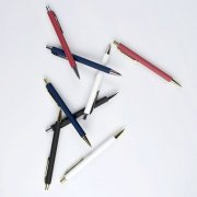 Ручка шариковая Lobby Soft Touch Chrome, белая арт. 18323.60