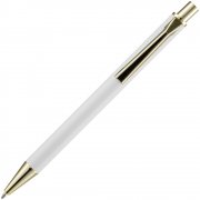 Ручка шариковая Lobby Soft Touch Gold, белая арт. 18324.60 Ручка шариковая Lobby Soft Touch Gold, белая арт. 18324.60