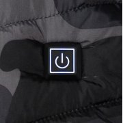 Жилет с подогревом Thermalli Valmorel, серый камуфляж