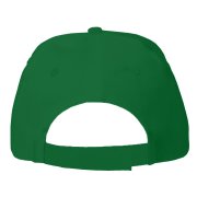 Бейсболка Fortuna, 5 клиньев,  застежка на липучке Зеленый