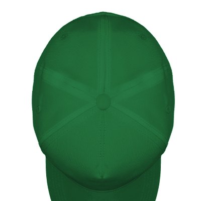 Бейсболка "Fortuna", 5 клиньев,  застежка на липучке, зеленый, 100% полиэстер, плотность 140 г/м2 Зеленый