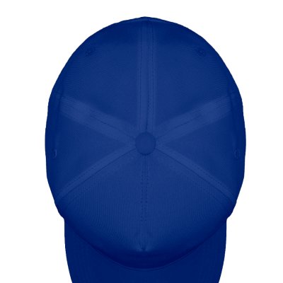 Бейсболка "Fortuna", 5 клиньев,  застежка на липучке, ярко-синий, 100% полиэстер, плотность 140 г/м2 Синий