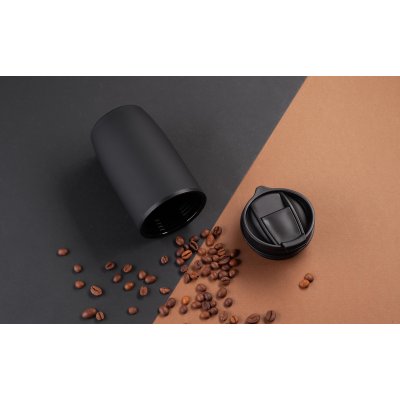 Термостакан "Unicup" 300 мл, покрытие soft touch черный