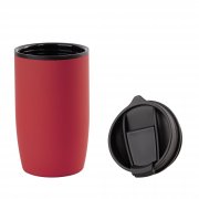 Термостакан "Unicup" 300 мл, покрытие soft touch красный