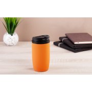 Термостакан "Unicup" 300 мл, покрытие soft touch оранжевый