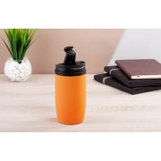Термостакан "Unicup" 300 мл, покрытие soft touch оранжевый