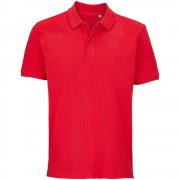 Рубашка поло унисекс Pegase, красная арт. 04242161