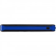 Аккумулятор с беспроводной зарядкой Holiday Maker Wireless, 10000 мАч, синий