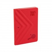 Ежедневник недатированный "Тоскана" с 3d-обложкой, А5 красный
