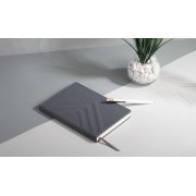 Ежедневник недатированный "Тоскана" с 3d-обложкой, А5 серый
