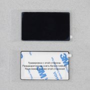 Настольная складная подставка "Cool Mat" с беспроводным (15W) зарядным устройством, сенсорной подсветкой логотипа и ковриком для мыши серый