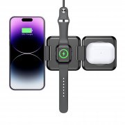 Складная беспроводная (15W) зарядная станция 