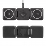 Складная беспроводная (15W) зарядная станция 