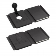 Папка А5 с беспроводным (10W) зарядным устройством 5000 mAh, с MagSafe и блокнотом черный