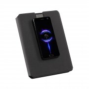 Папка А5 с беспроводным (10W) зарядным устройством 5000 mAh, с MagSafe и блокнотом черный