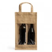 Сумка для вина из джута GRACE, Бежевый арт. BO7610S129 Сумка для вина из джута GRACE, Бежевый арт. BO7610S129
