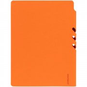 Ежедневник Flexpen Shall, недатированный, оранжевый