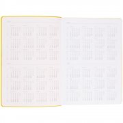 Ежедневник Flexpen Shall, недатированный, желтый