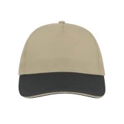 Бейсболка START FIVE SANDWICH, 5 клиньев, застежка на липучке Бежевый арт. 25439.425
