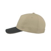 Бейсболка START FIVE SANDWICH, 5 клиньев, застежка на липучке Бежевый арт. 25439.425