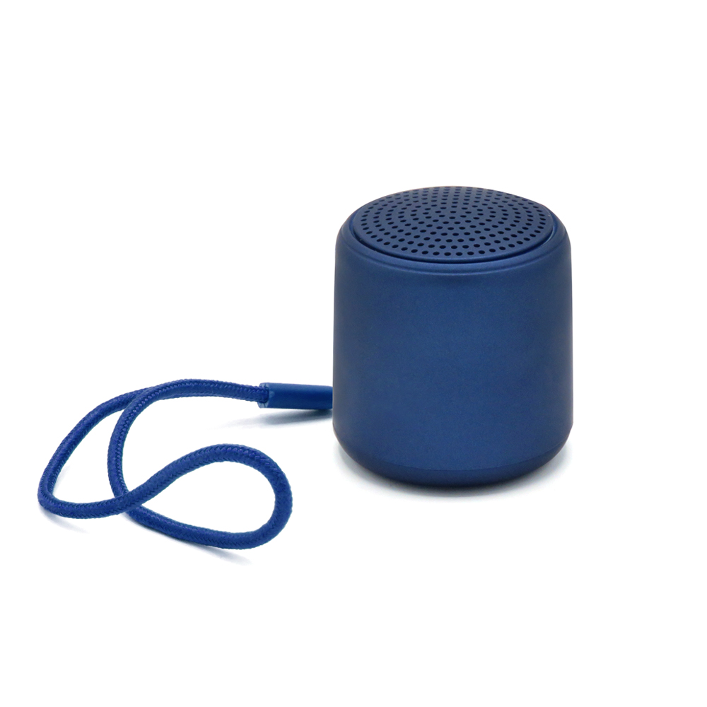 Беспроводная Bluetooth колонка Music TWS софт-тач, темно-синяя-S арт. 11018.15-S Беспроводная Bluetooth колонка Music TWS софт-тач, темно-синяя-S арт. 11018.15-S