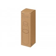 Стеклянная бутылка для воды в силиконовом чехле «Refine»