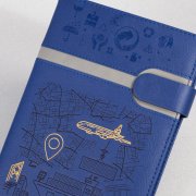 Ежедневник недатированный "Бари_Логистика", формат А5 синий с серым