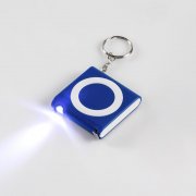 Брелок-фонарик с рулеткой Rule Tool, синий