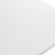 Настольная лампа с часами и календарем Office Torch ver.2, белая арт. 16385.60