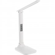 Настольная лампа с часами и календарем Office Torch ver.2, белая арт. 16385.60