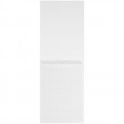 Блокнот Issa в клетку, белый