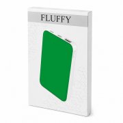 Внешний аккумулятор Fluffy, 5000 Mah, зеленый