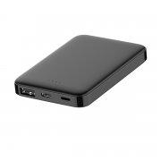 Внешний аккумулятор Fluffy, 5000 Mah, черный арт. 2041.02 Внешний аккумулятор Fluffy, 5000 Mah, черный арт. 2041.02