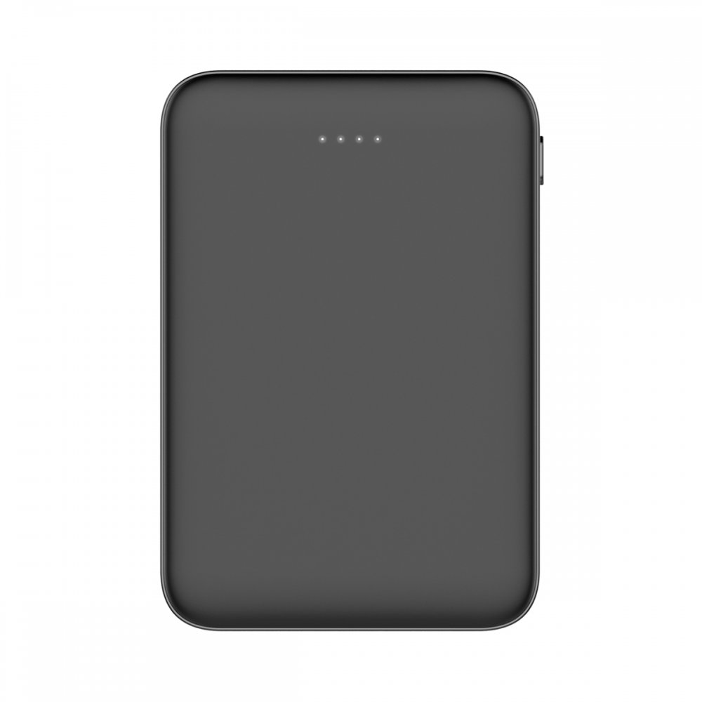 Внешний аккумулятор Fluffy, 5000 Mah, черный арт. 2041.02 Внешний аккумулятор Fluffy, 5000 Mah, черный арт. 2041.02