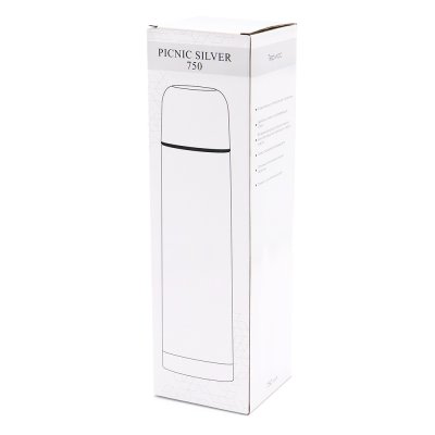 Термос Picnic Silver 750, серебристый арт. 5055.09
