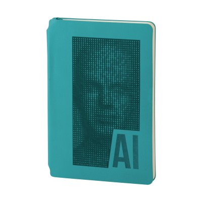 Ежедневник недатированный "Альба", формат А5, гибкая обложка бирюзовый