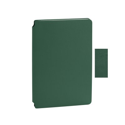 Ежедневник недатированный "Альба", формат А5, гибкая обложка зеленый