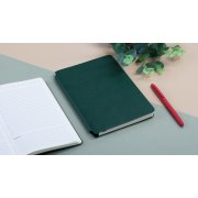 Ежедневник недатированный "Альба", формат А5, гибкая обложка зеленый