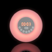 Лампа-колонка со световым будильником dreamTime, ver.2, белая