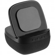 Колонка c беспроводной зарядкой Esca, черная арт. 16305.30 Колонка c беспроводной зарядкой Esca, черная арт. 16305.30