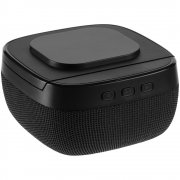 Колонка c беспроводной зарядкой Esca, черная арт. 16305.30 Колонка c беспроводной зарядкой Esca, черная арт. 16305.30