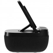 Колонка c беспроводной зарядкой Esca, черная арт. 16305.30 Колонка c беспроводной зарядкой Esca, черная арт. 16305.30