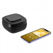 Колонка c беспроводной зарядкой Esca, черная арт. 16305.30 Колонка c беспроводной зарядкой Esca, черная арт. 16305.30